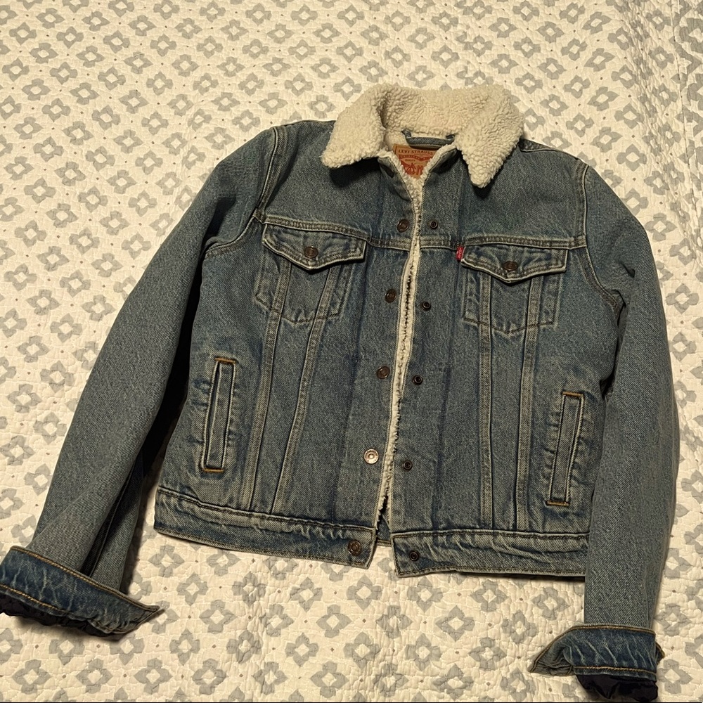 Levi Sherpa Trucker Jacket